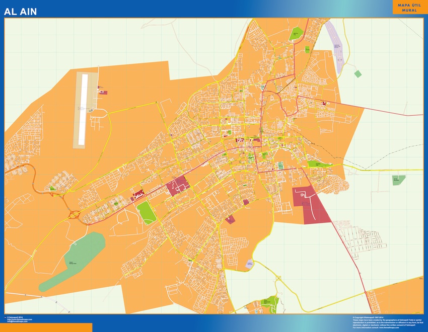 Al ain eps map vector