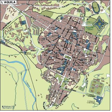 Aquila EPS map vector