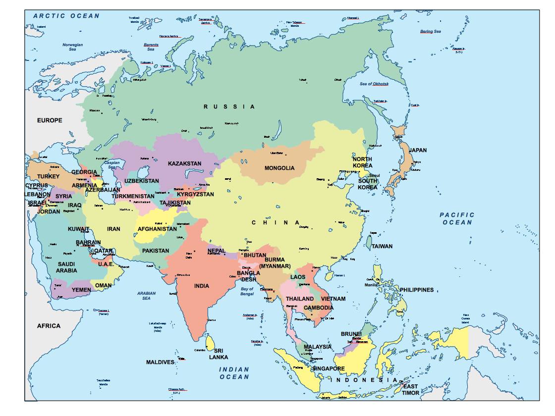 Asia powerpoint for presentations