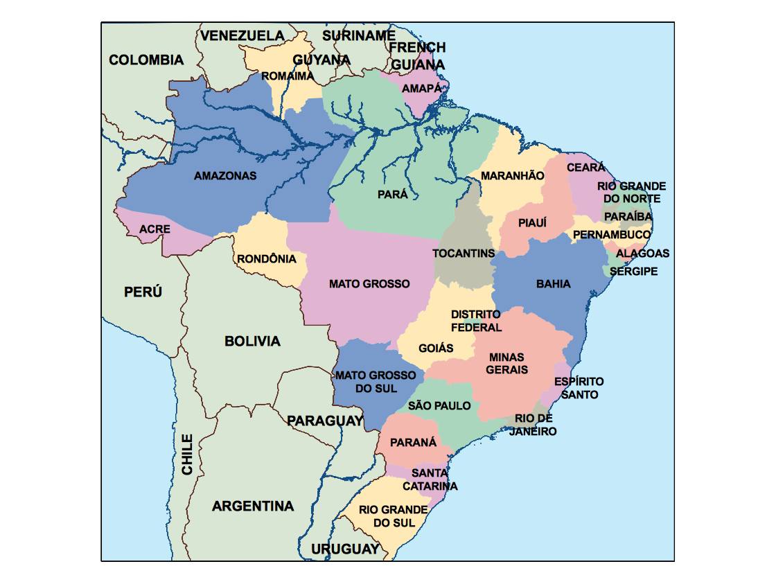 Brazil powerpoint for presentations