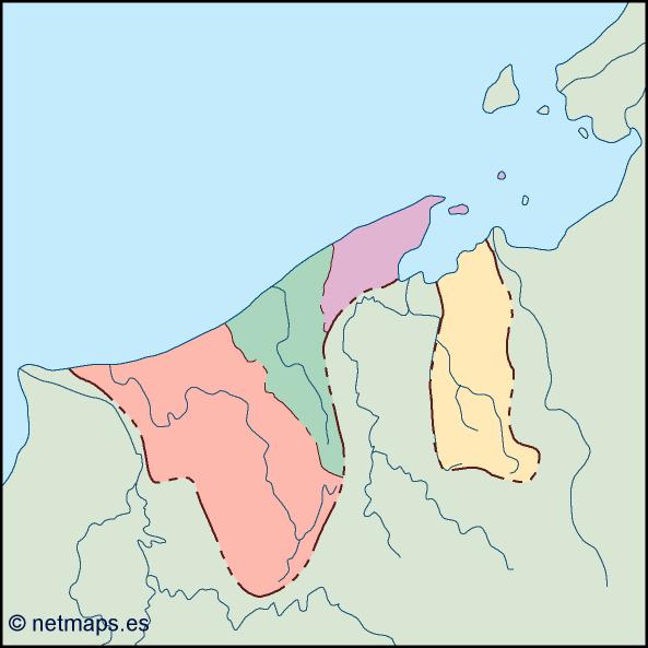 Brunei blind eps map vector