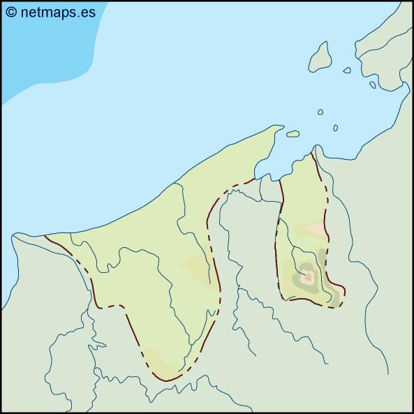 Brunei illustrator eps map vector