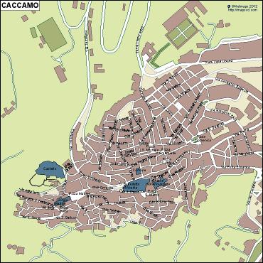 Caccamo EPS map vector