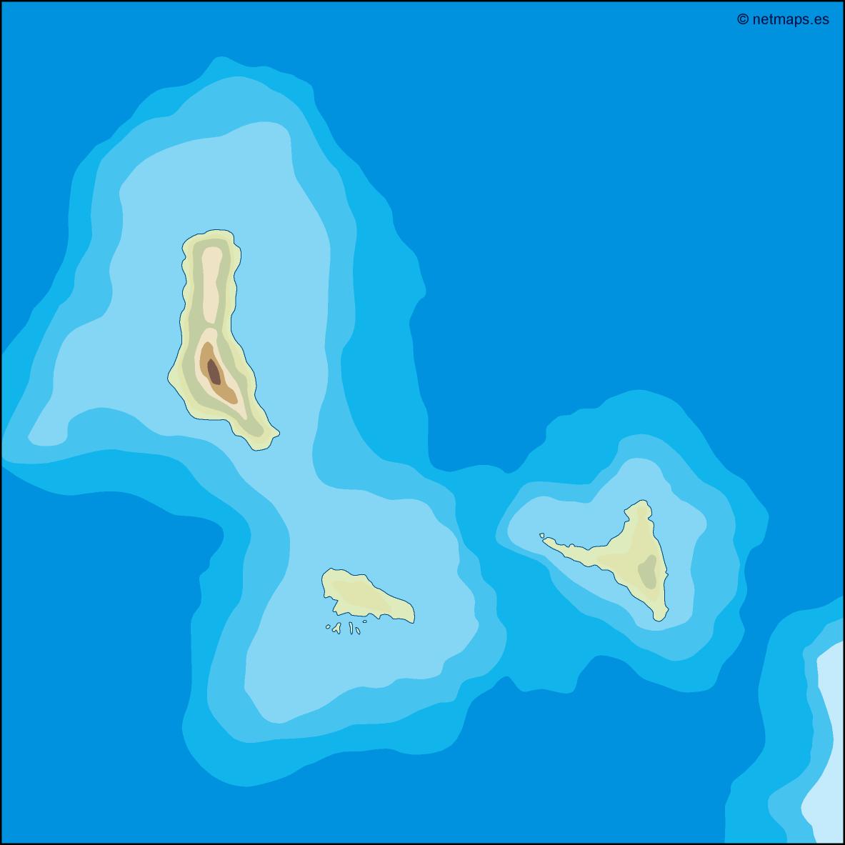 Comoros illustrator eps map vector