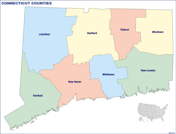Connecticut counties