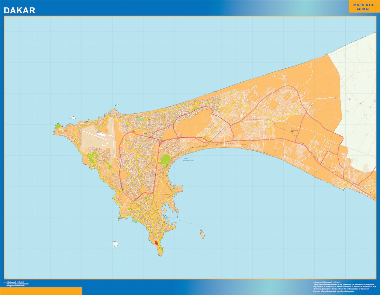 Dakar eps map vector
