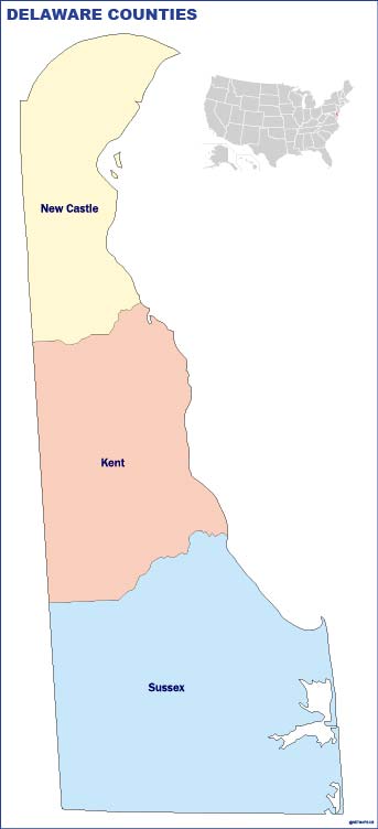 Delaware counties