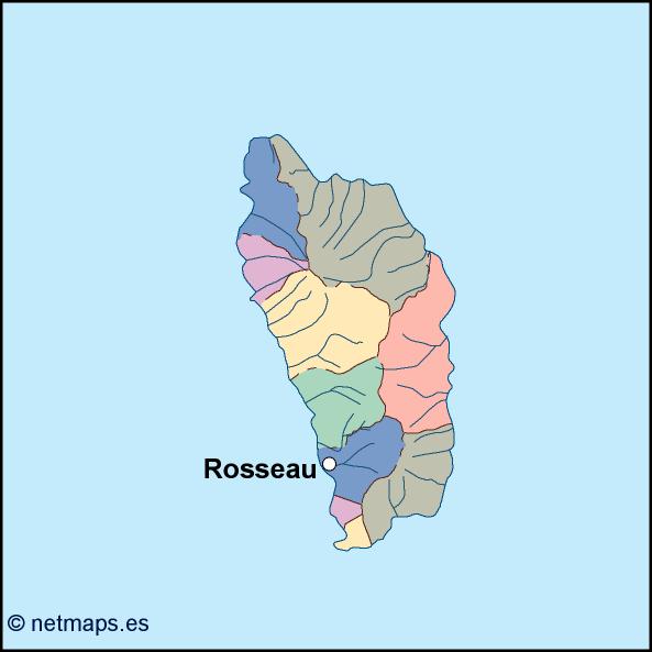 Dominica eps map vector