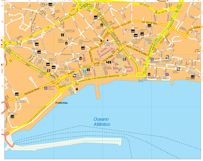 Funchal eps map vector