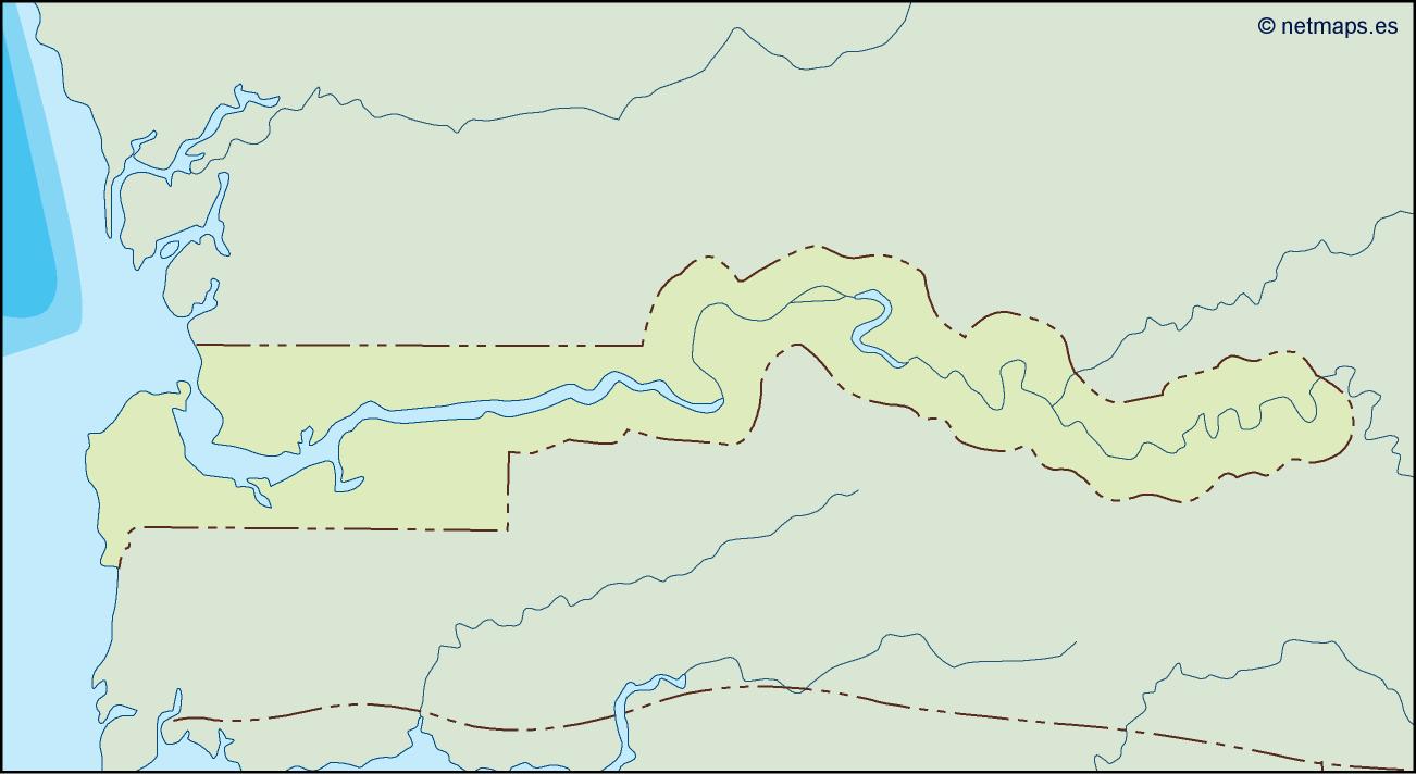 Gambia illustrator eps map vector