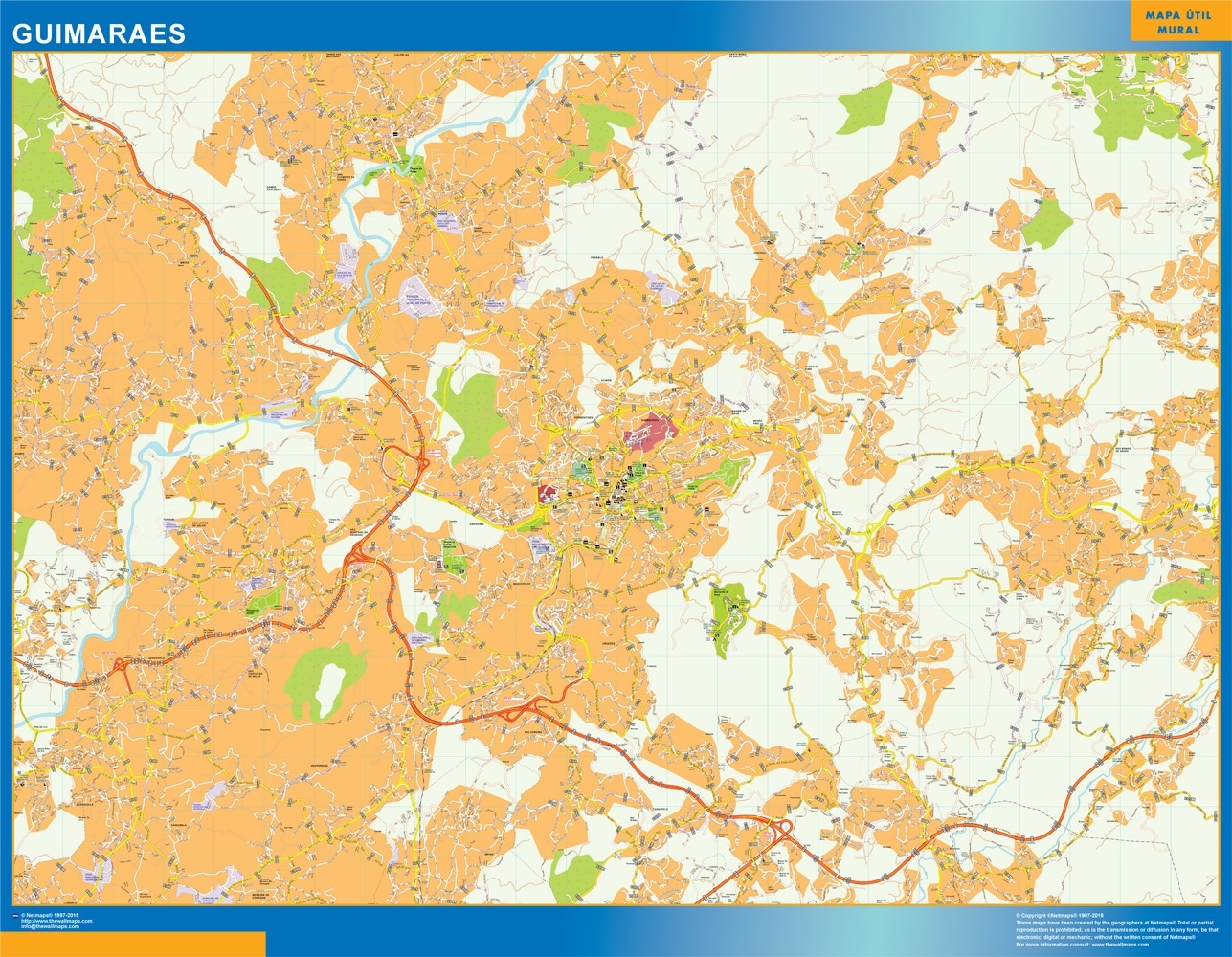 Guimaraes eps map vector