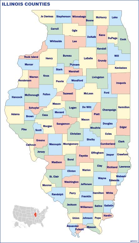 Illinois counties