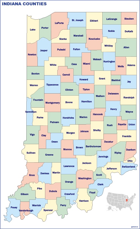 Indiana counties