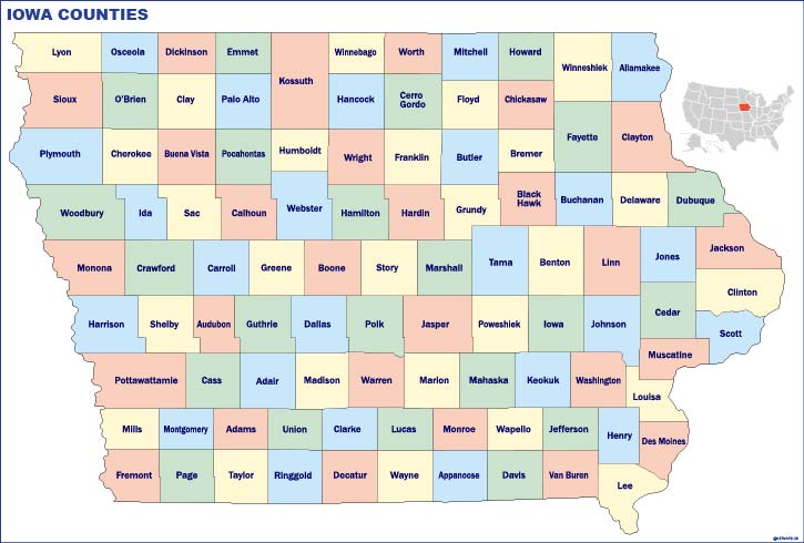Iowa counties