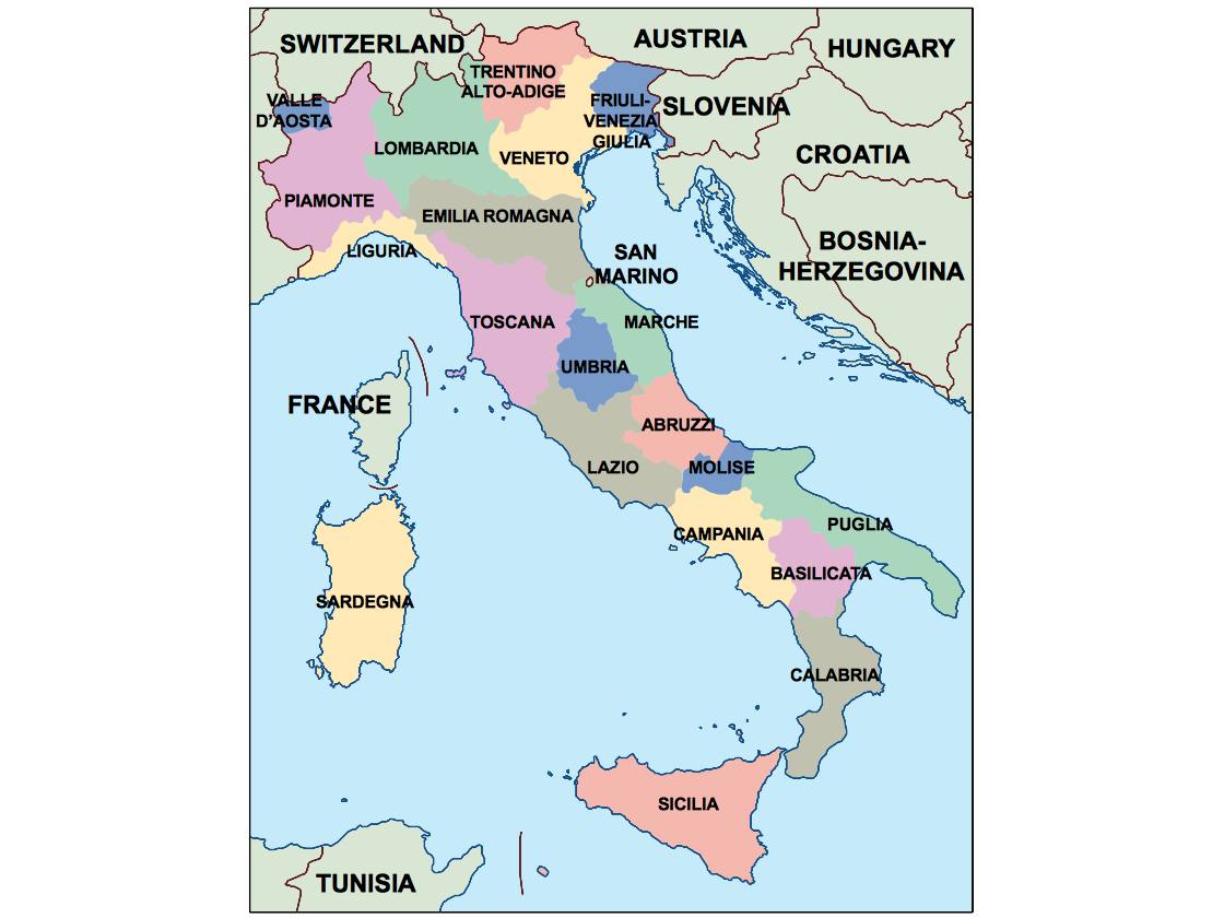 Italy powerpoint for presentations
