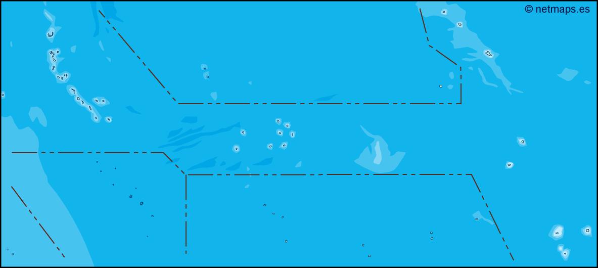 Kiribati illustrator eps map vector