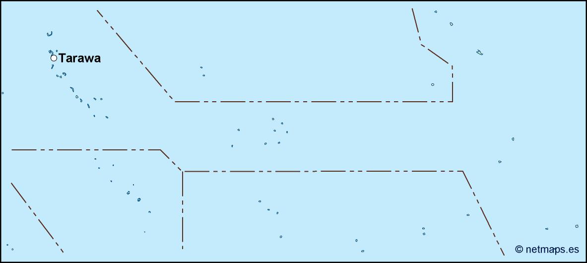 Kiribati eps map vector