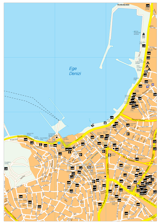 Kusadasi eps map vector