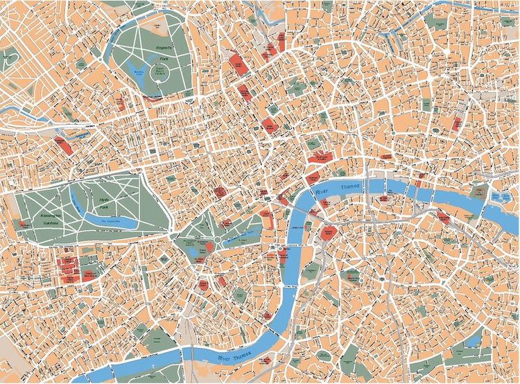 London eps Vector