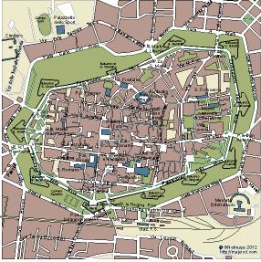 Lucca EPS map vector