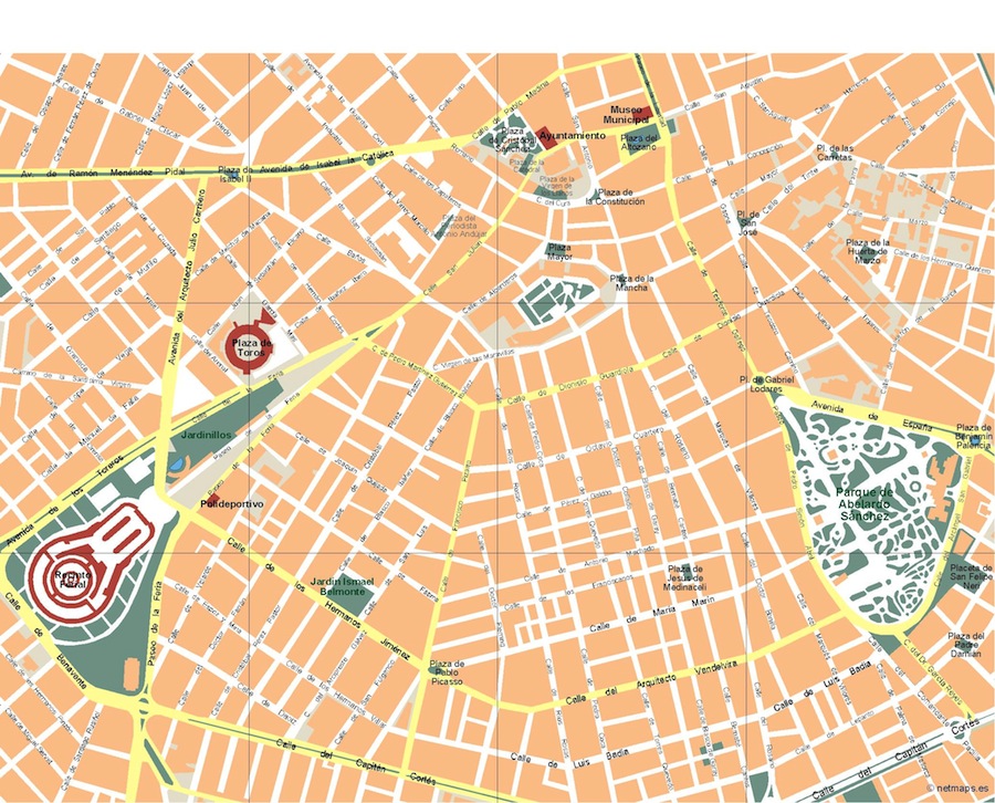 Eps map vector albacete