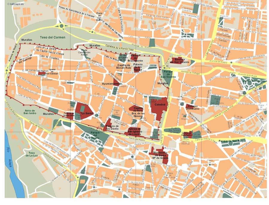 Eps map vector avila