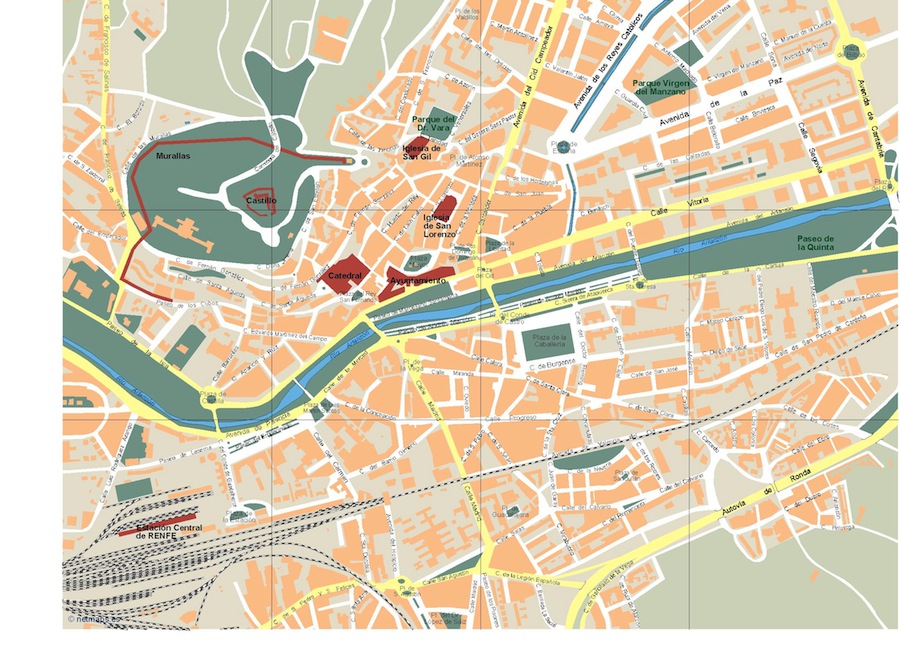 Eps map vector burgos