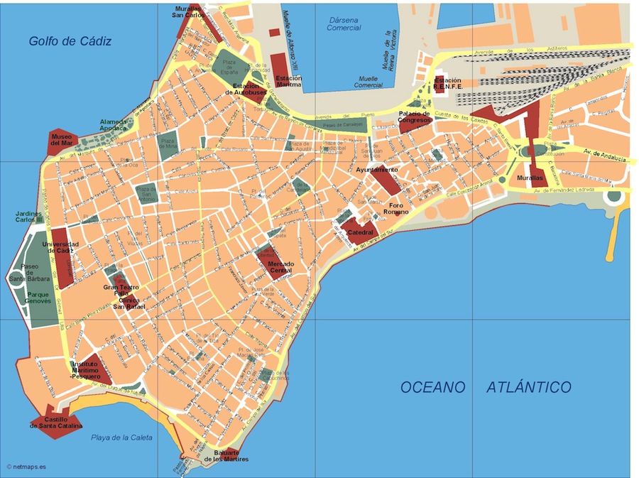Eps map vector cadiz