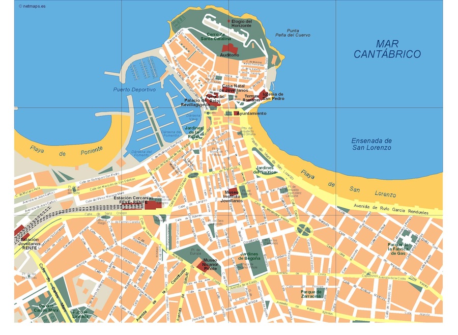 Eps map vector gijon