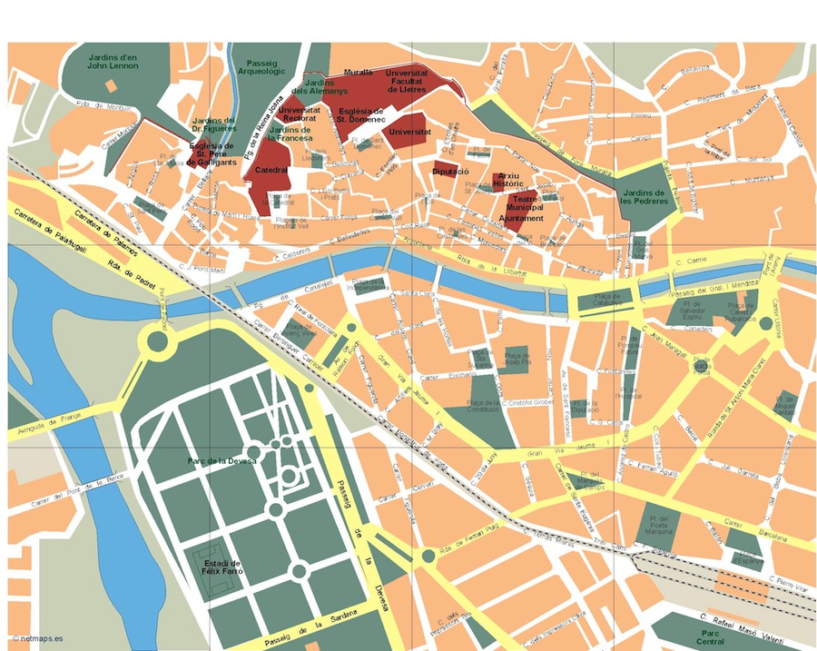 Eps map vector girona