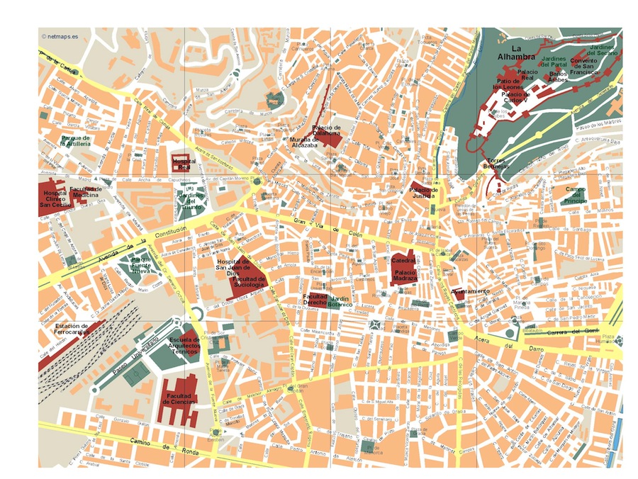 Eps map vector granada
