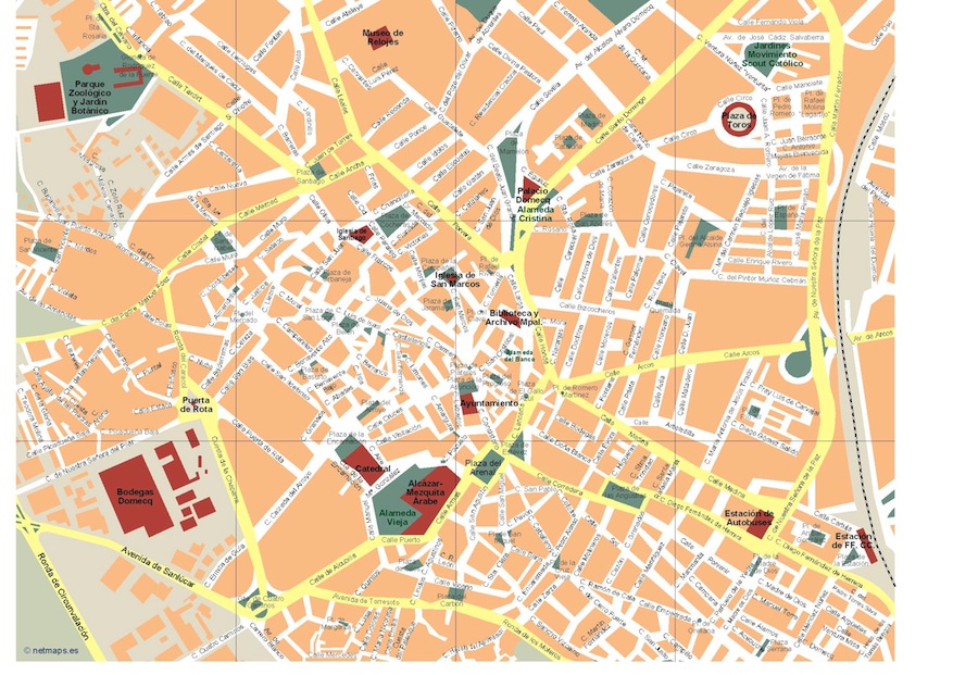 Eps map vector jerez de la frontera
