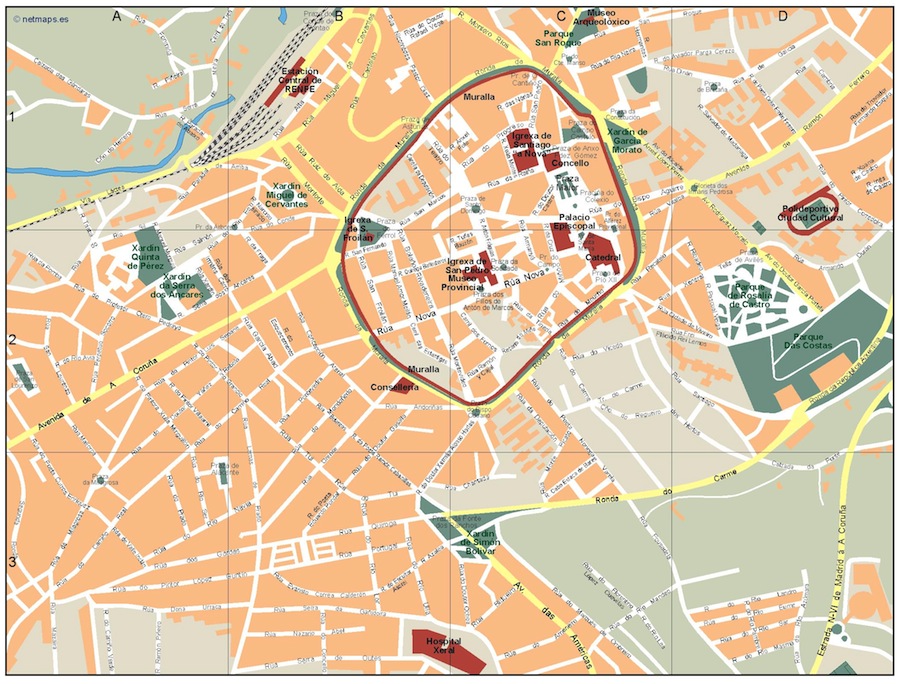 Eps map vector lugo