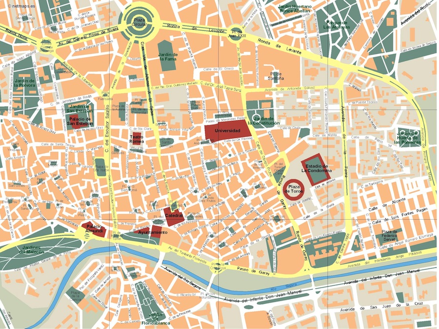 Eps map vector murcia