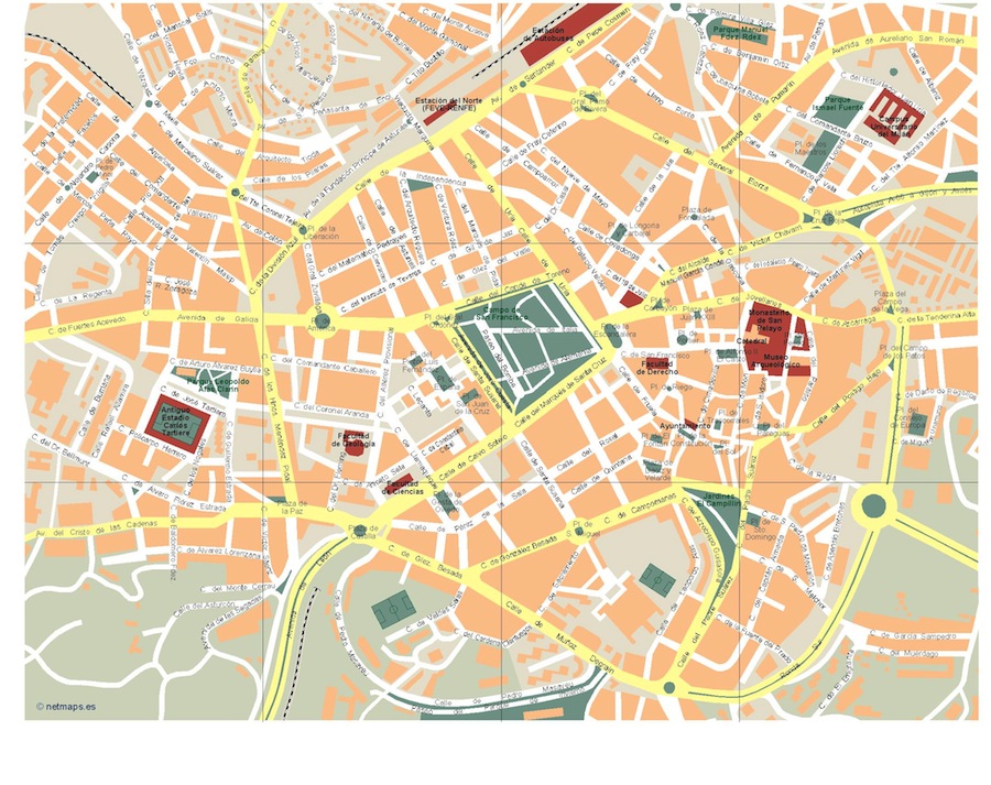 Eps map vector oviedo