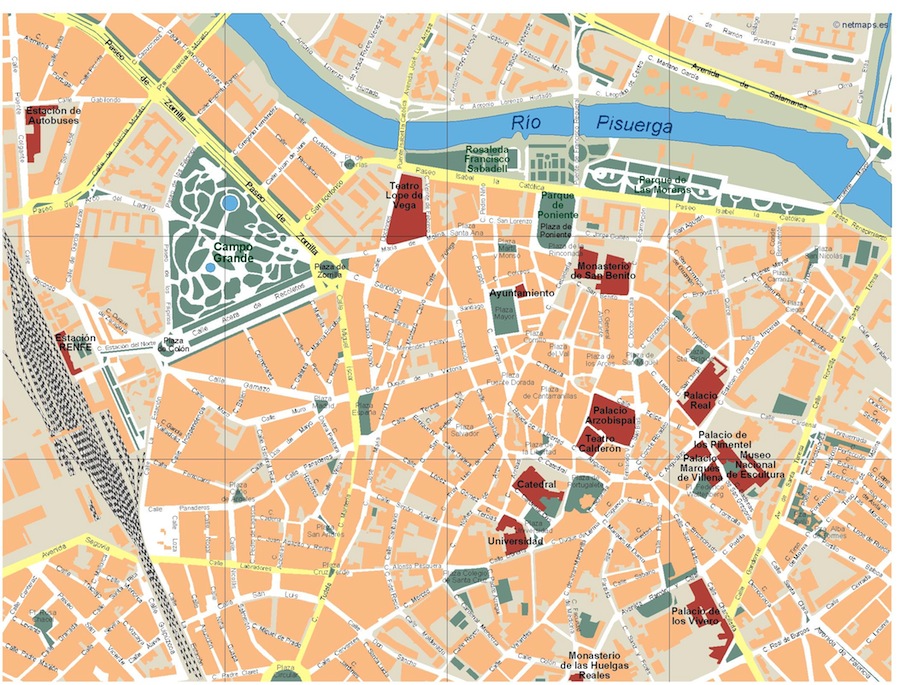 Eps map vector valladolid