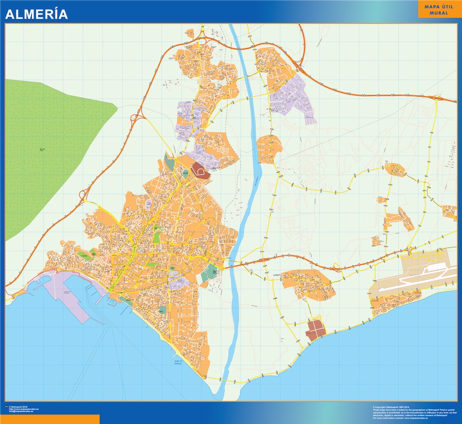 Eps map vectorial almeria