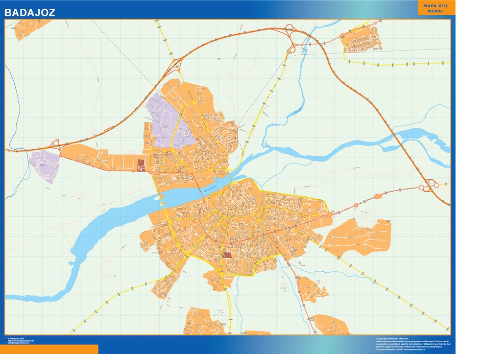 Eps map vectorial badajoz