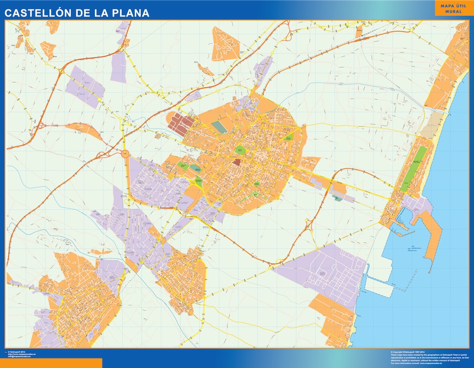 Eps map vectorial castellon de la plana