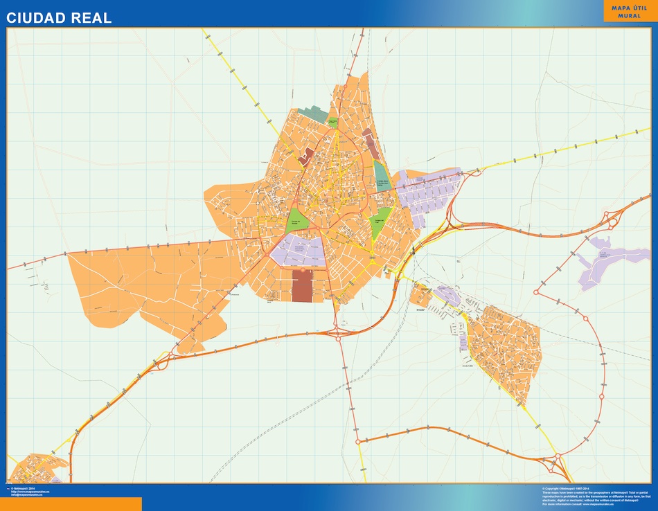 Eps map vectorial ciudad real