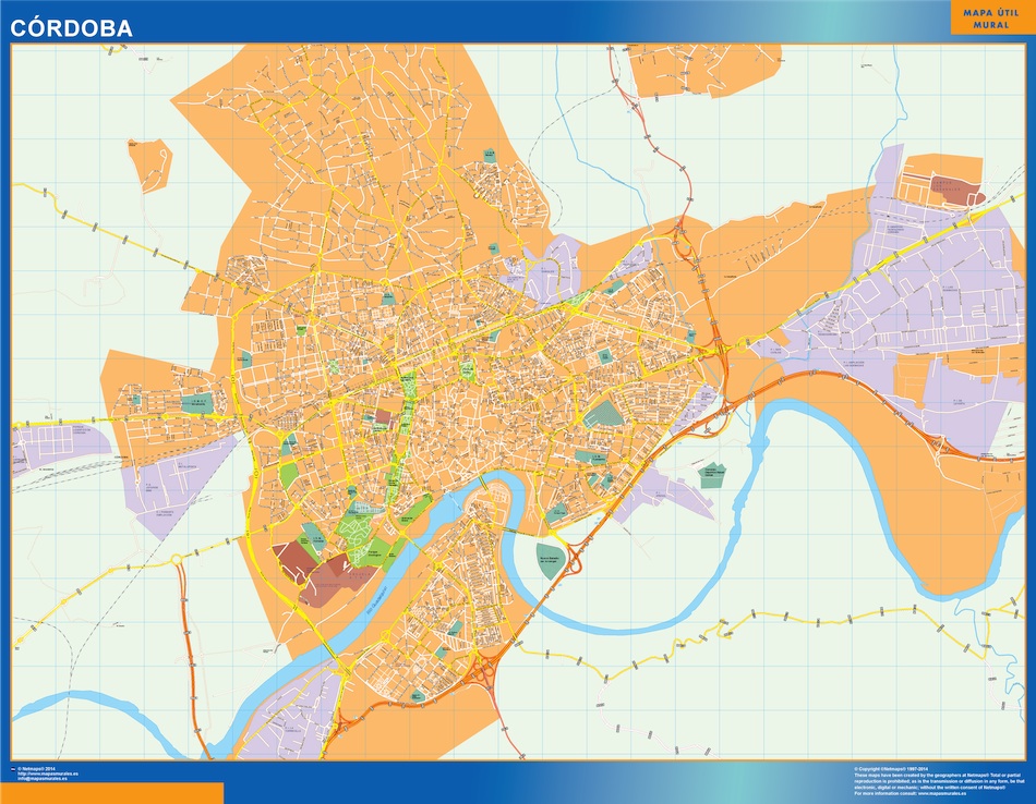 Eps map vectorial cordoba