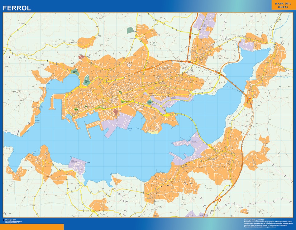 Eps map vectorial ferrol