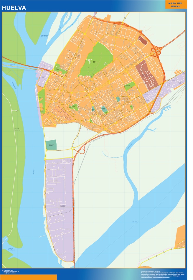 Eps map vectorial huelva