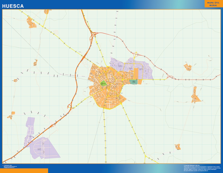 Eps map vectorial huesca