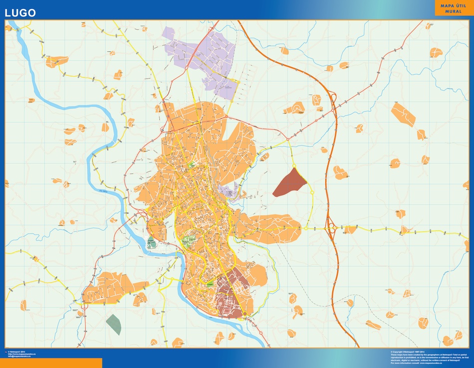 Eps map vectorial lugo