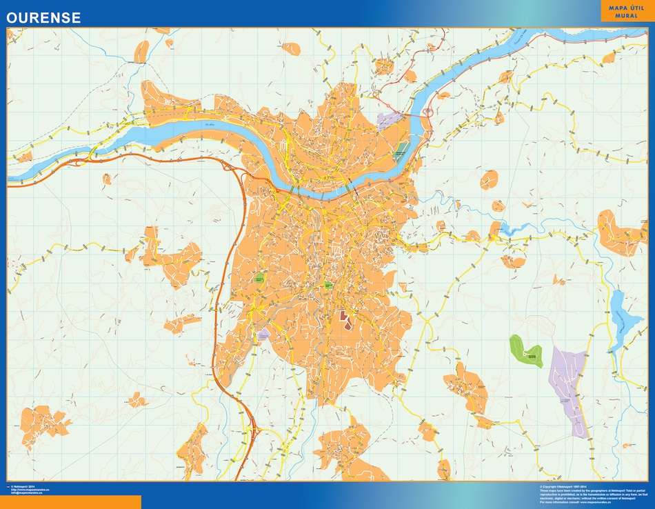 Eps map vectorial ourense