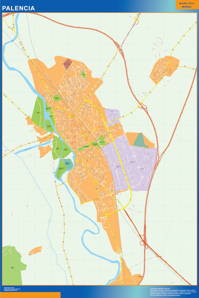 Eps map vectorial palencia