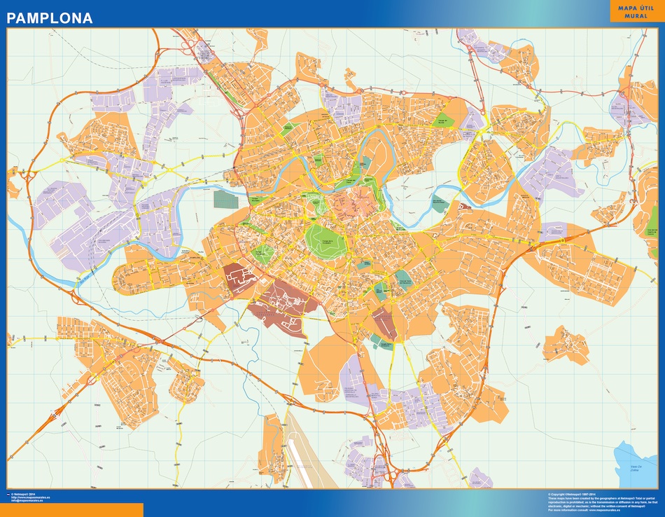 Eps map vectorial pamplona