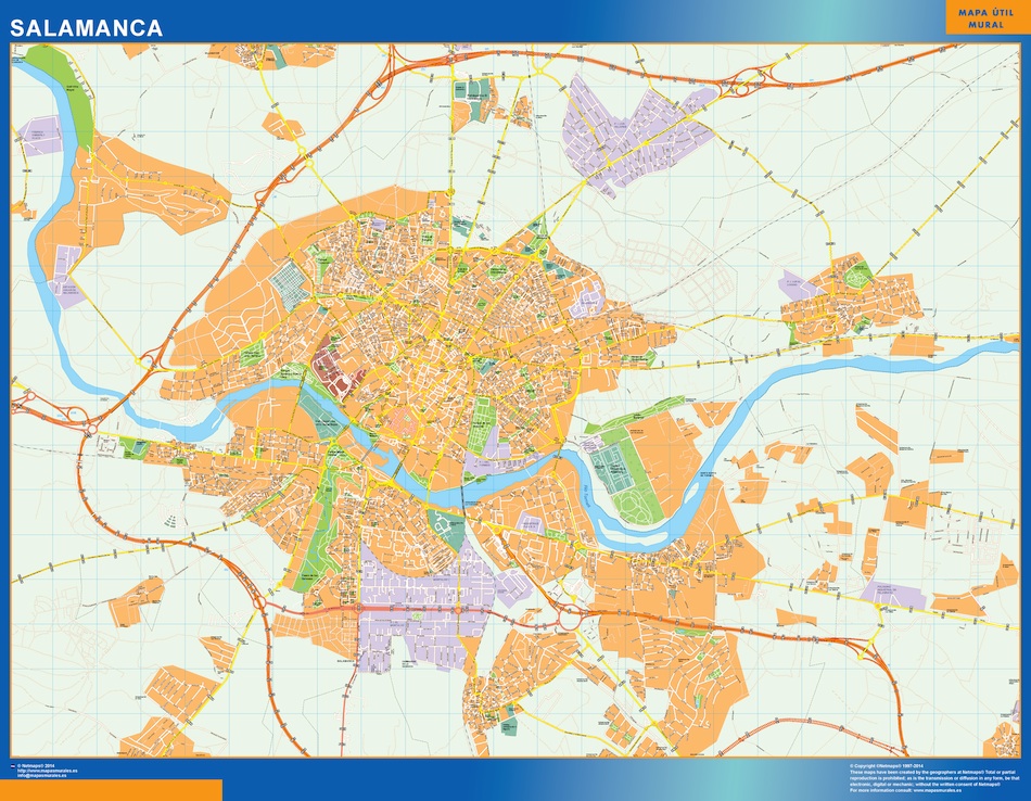 Eps map vectorial salamanca