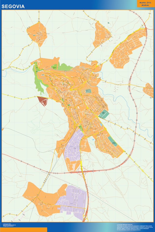 Eps map vectorial segovia